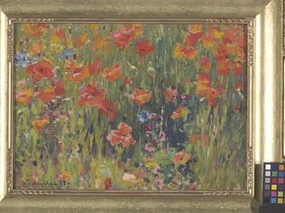 Gelincikler (tuval üzerine yağlıboya) by Robert William Vonnoh