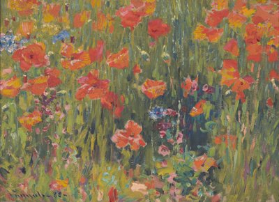 haşhaş by Robert William Vonnoh