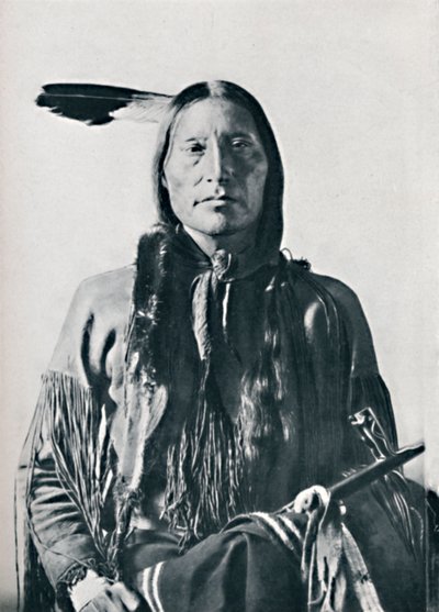 Bir Algonquin Kızılderilisi, 1912 by Robert Wilson Shufeldt