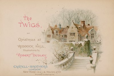 Illustration for The Twigs or Christmas at Ruddock Hall  by Robert after Dudley