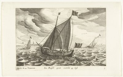 Boeier Een Boeijer groot omtrent 44 Last / Boïer de 44 Tonneaux (nesnedeki başlık) Hollandse scheepstypen, 1627 (dizi adı) Farklı Naviresler Les Provinces Unies / Icons
