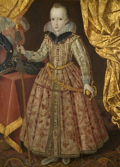 Charles I (1600-49), York Dükü, c.1605 (tuval üzerine yağlı boya) by Robert the Elder Peake