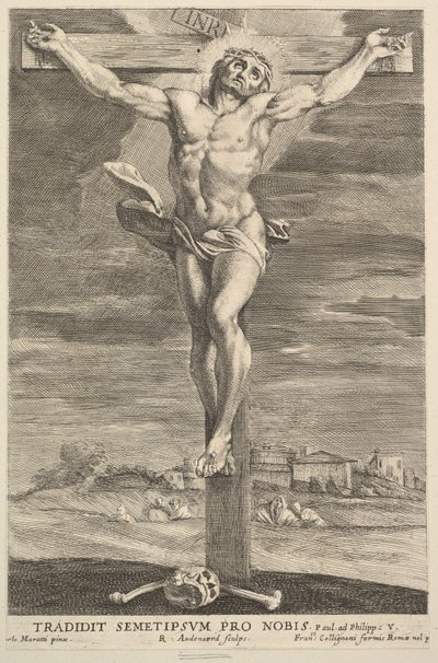 Çarmıha Gerilme, 1670-90. by Robert van Audenaerde