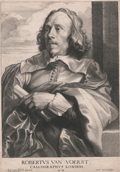 Robert van Voerst, Londralı oymacı by Robert van Voerst