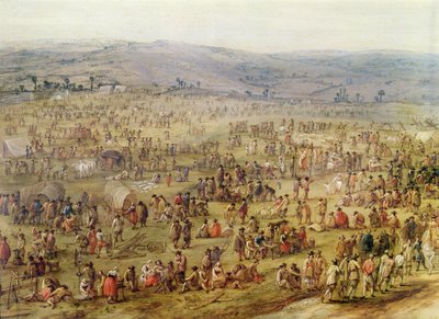Askeri Kamp (bakır üzerine yağ) (341904 detayı) by Robert van den Hoecke