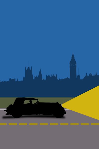 The Bentley, 2022 (dijital) by Roberta Murray