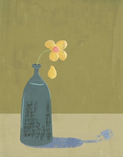 Wilted Daisy, 2021 (dijital) by Roberta Murray