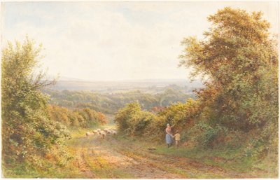 Squirrel Lane, Magham Down, Sussex yakınlarında by Roberto Angelo Kittermaster Marshall