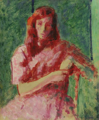 Üzgün Bir Genç Kız (Kızıl Hanım) by Roderic OConor