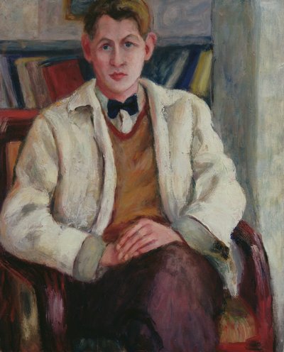 Beyaz ceketli genç çocuk by Roderic OConor
