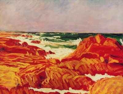 Deniz manzarası, Brittany by Roderic O Conor