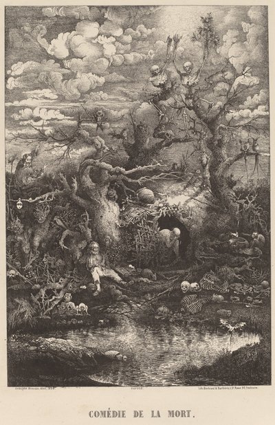 Ölüm Komedisi by Rodolphe Bresdin