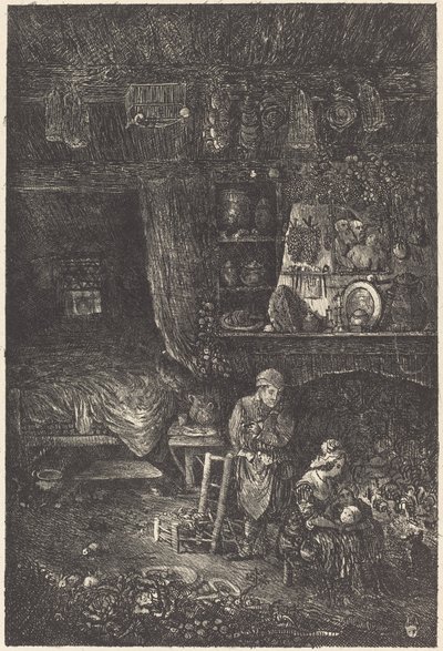 Flaman İç by Rodolphe Bresdin