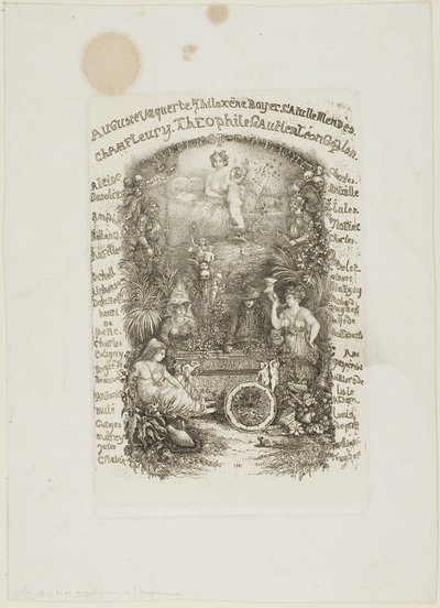 Revue Fantaisiste için ön yazı by Rodolphe Bresdin
