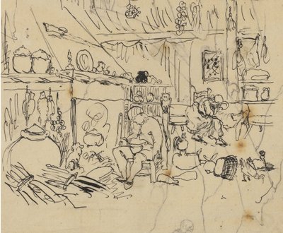 evde sefalet by Rodolphe Bresdin