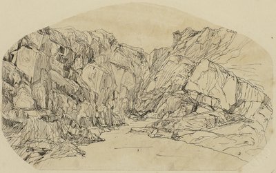 Geçitte Buhar by Rodolphe Bresdin