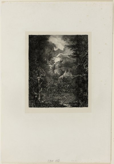 Bataklığın Ötesindeki Şehirler by Rodolphe Bresdin