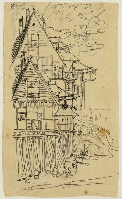 Kıyı Kenarı by Rodolphe Bresdin