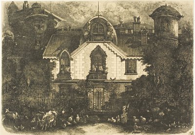 Büyülü Ev by Rodolphe Bresdin
