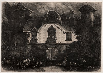 Büyülü Ev by Rodolphe Bresdin