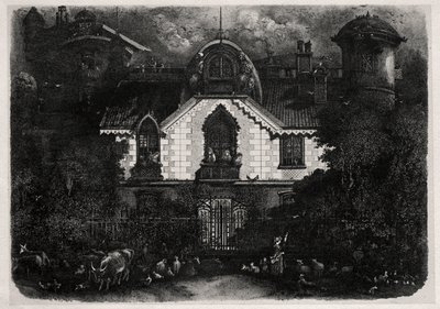 Büyülü Ev by Rodolphe Bresdin