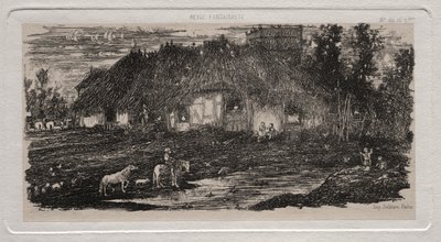 Çiftlik-Yard by Rodolphe Bresdin