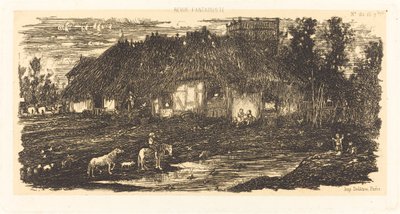 Çiftlik Bahçesi by Rodolphe Bresdin