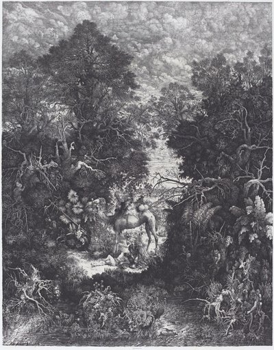 İyi Samiriyeli by Rodolphe Bresdin