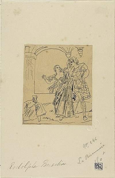 Mahkum by Rodolphe Bresdin