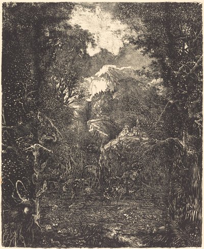 Bataklığın Arkasındaki Kasabalar by Rodolphe Bresdin