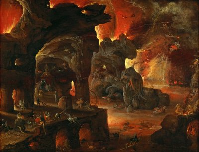 Orphee dans les Enfers - Yeraltı Dünyasında Orpheus - Roelant Savery (1576-1639). Ahşap üzerine yağlı boya, yaklaşık 1612-1615. Ebat : 27x35 cm. Sanat Tarihi Müzesi, Viyana by Roelandt Jacobsz. Savery