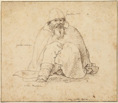 Oturan Adam by Roelandt Savery