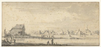 Amsterdam yakınlarındaki Sloterdijk manzarası by Roelant Roghman