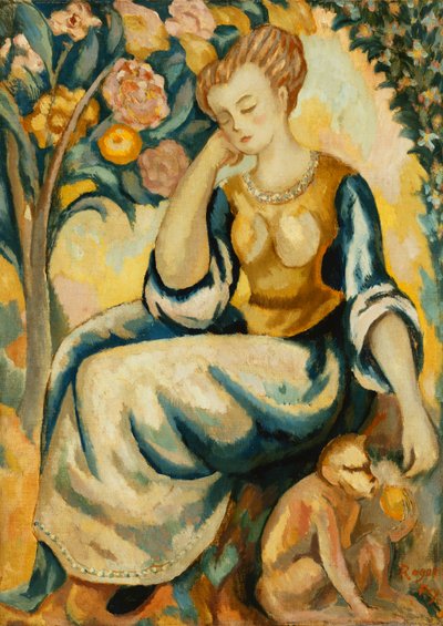 Maymunlu Kadın, c.1917 by Roger Eliot Fry