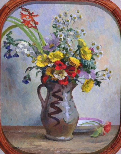 Summer Flowers, c.1922 (gemideki yağ) by Roger Eliot Fry