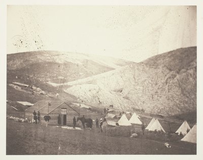 4. Ejderha Muhafızları Kampı, Karyni yakınlarındaki by Roger Fenton