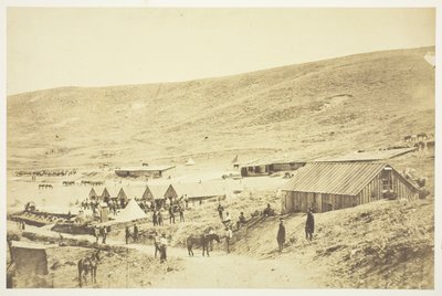 4. Hafif Ejderhaların Kampı by Roger Fenton