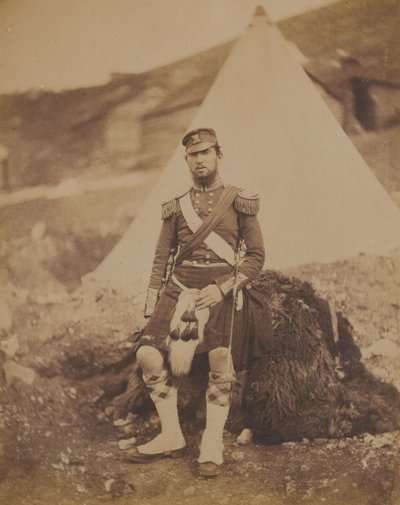 Kaptan Frank Cunningham Scott, 42. by Roger Fenton
