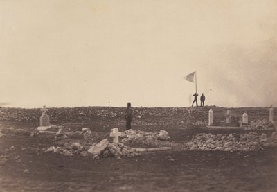 Mezarlık, Cathcart Tepesi by Roger Fenton