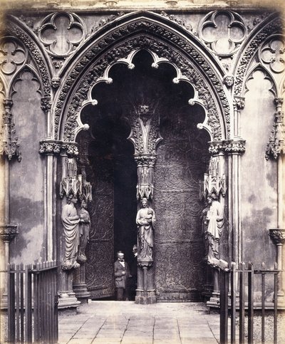Lichfield: Batı Sundurması by Roger Fenton