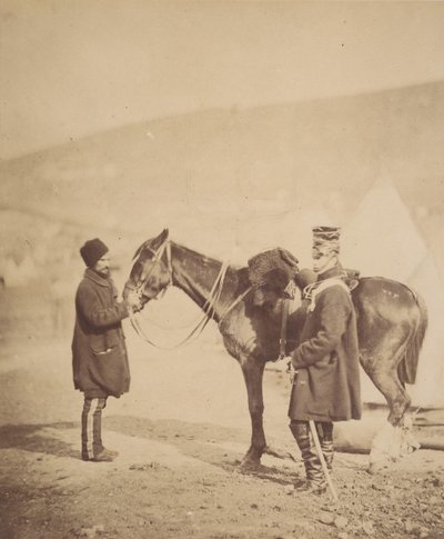 Tümgeneral AH King, 1855. by Roger Fenton