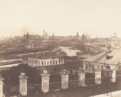 Moskova, Uzakta Kremlin, 1852. by Roger Fenton
