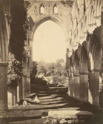 Rievaulx Manastırı, 1854. by Roger Fenton