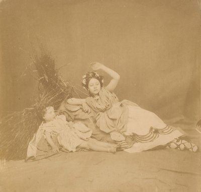 Mevsimler Tablosunda Kraliyet Çocukları, 1854. by Roger Fenton