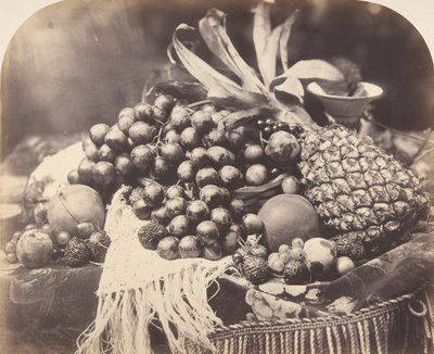 Meyveli Natürmort, 1860. by Roger Fenton
