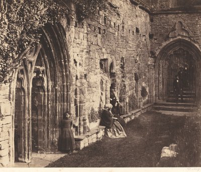 Cloisters, Tintern Manastırı by Roger Fenton