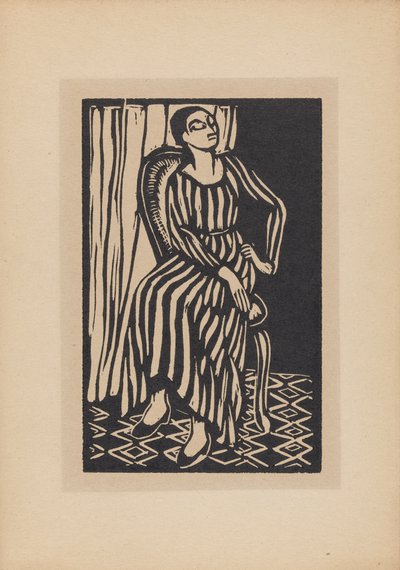 Çizgili Elbise by Roger Fry