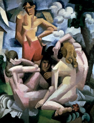 Yıkananlar, 1912. by Roger de La Fresnaye