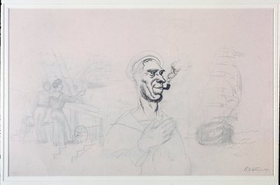 Denizci (Çizim, 20. yüzyıl) by Roger de La Fresnaye