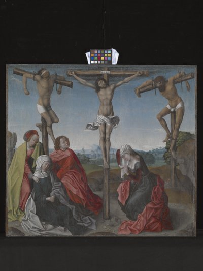 Çarmıha germe (ahşap üzerine yağ) by Rogier van der Weyden